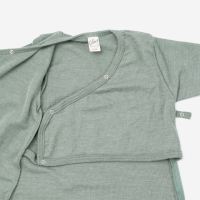 Wickelschlafsack von Lilano aus Wolle/Seide in sage green 2