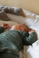 Wickelschlafsack von Lilano aus Wolle/Seide in sage green mood 2