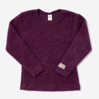 Kinder Shirt von Lilano aus Wollfrottee in beere