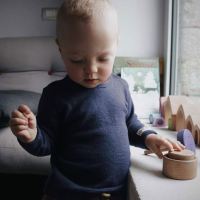 Baby Shirt Wolle/Seide