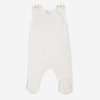 Baby Strampler von Selana aus Seide in natur