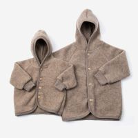 Wollfleece Kapuzenjacke