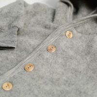 Wollfleece Kapuzenjacke