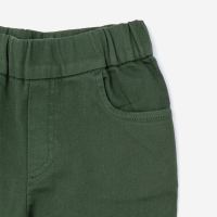 Kinderhose Bio-Baumwolle waldgrün 98/104
