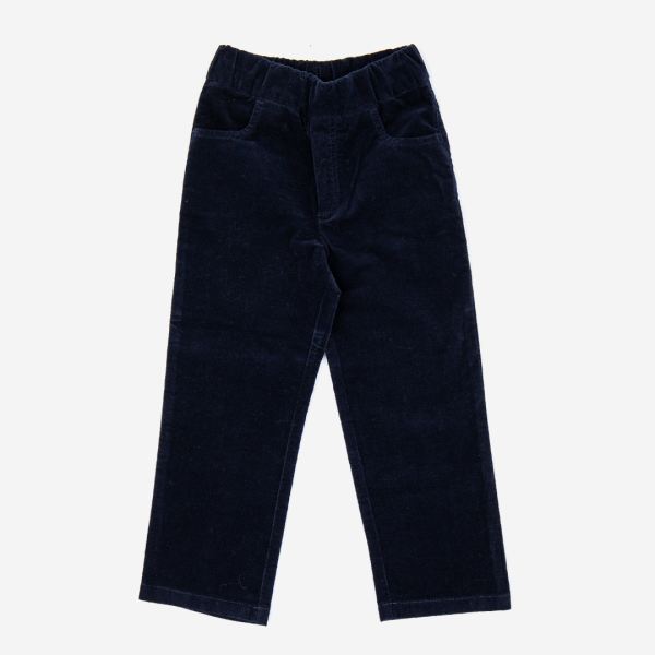 Kinder Cordsamt Hose aus Bio-Baumwolle in navy