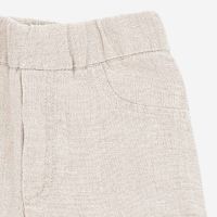 Weite Kinderhose aus Leinen in natur 2