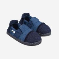 Hausschuhe Mountain von Nanga aus Wolle in dunkelblau 2