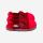 Hausschuh Mountain Wolle rot 2