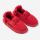 Hausschuh Mountain Wolle rot 2