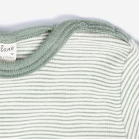 Baby Shirt Wolle/Seide Ringel