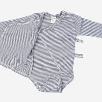 Wickelbody Wolle/Seide Ringel