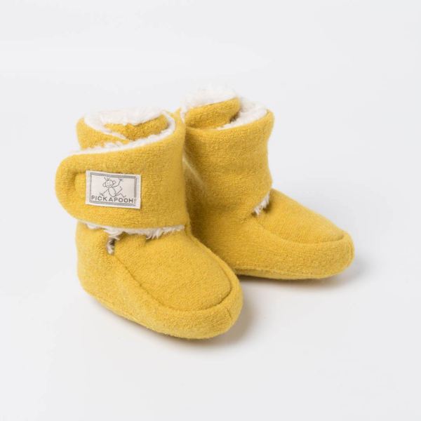 Baby-Stiefel Trotter Wollwalk honig 2
