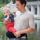 Babytrage Slim light von Ruckeli aus Bio-Baumwolle in blueberry 3
