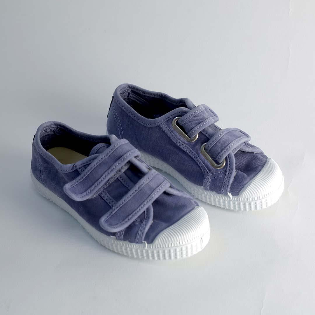 Sneaker Stoffschuh mit Klettverschluss von Natural World aus Bio