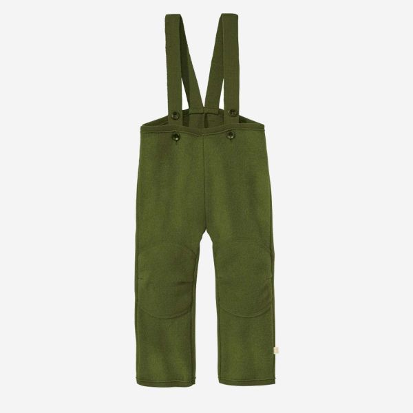 Kinder Walk-Hose von Disana aus Merinowolle in oliv