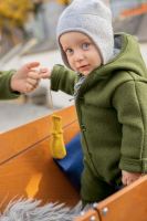 Baby und Kinder Walk-Overall von Disana aus Schurwolle in...