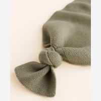 Babydecke Cocoon von Hvid aus Merinowolle in artichoke 3