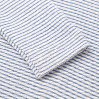 Unterhemd Wolle/Seide Ringel