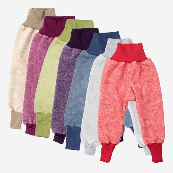 Hose Wolle/Baumwolle-Fleece