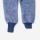Baby Hose von Cosilana aus Wolle/Baumwolle-Fleece in marine melange 3