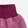 Baby Hose von Cosilana aus Wolle/Baumwolle-Fleece in beere melange 2