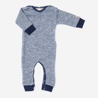 Strampelanzug ohne Fuß Wollfrottee-Plüsch