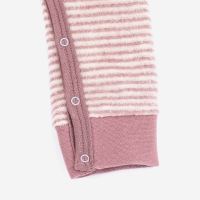 Strampelanzug ohne Fuß Wollfrottee-Plüsch