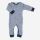 Strampelanzug ohne Fuß Wollfrottee-Plüsch