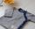 Shirt mit Knopfleiste Wolle/Seide Ringel