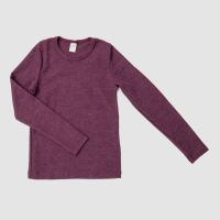 Unterhemd Wolle/Seide Uni