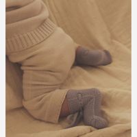 Babyschühchen BOOTIES von Hvid aus Merinowolle in lilac 5