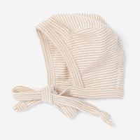 Baby Häubchen Wolle/Seide Ringel