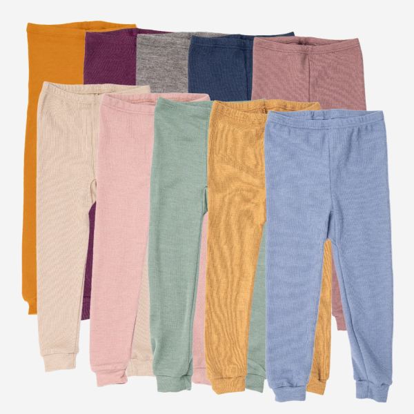 Lange Unterhose von Lilano aus Wolle/Seide in rust 4