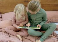 Kinder Shirt von Lilano aus Wolle/Seide in dusty rose Kinder