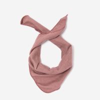 Dreieckstuch von Lilano aus Wolle/Seide in mauve