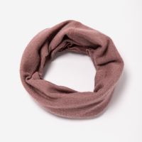 Schlauchschal von Lilano aus Wolle/Seide in mauve