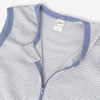 Baby Schlafsack von Lilano aus Wolle/Seide in Ringel...