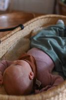 Babydecke Wolle/Seide