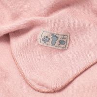 Babydecke von Lilano aus Wolle/Seide in dusty rose 2