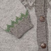 Alpaka Cardigan Islandia