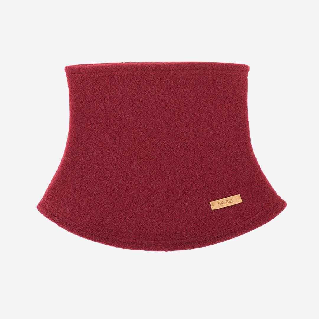 Schlupfschal von Pure Pure aus Wollfleece in burgundy | Lila Lämmchen ... Schlupfschal von Pure Pure aus Wollfleece in burgundy | Lila Lämmchen ...