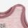 Ärmelfreier Strampler von Lilano aus Wollfrottee-Plüsch in Ringel mauve 2