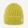 Umschlagmütze von Pure Pure aus Baby-Alpaca, Bio-Baumwolle und Merinowolle in lime green