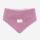 Dreieckstuch von Pickapooh aus Wollfleece in alte rose