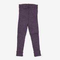 Kinder Wollleggings von Maximo aus Wolle in aubergine