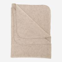 Baby Decke Wollfleece mit Muschelkante