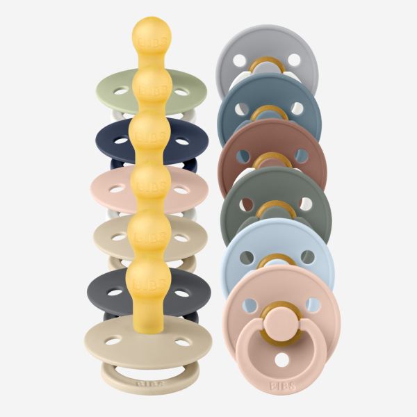 Bibs Schnuller Kautschuk 2er-Pack sage & cloud