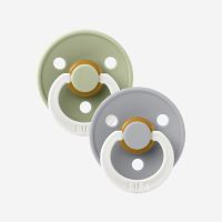 Bibs NIGHT Schnuller Kautschuk 2er Pack sage & cloud