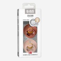 Bibs Schnuller Kautschuk 2er-Pack woodchuck & blush 2