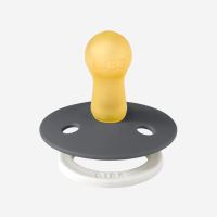 Bibs NIGHT Schnuller Kautschuk 2er Pack iron